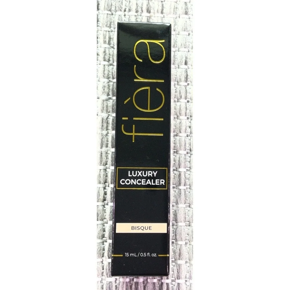 Fièra Luxury Concealer Bisque Full Coverage Color-Correcting Cream 0.5 fl oz